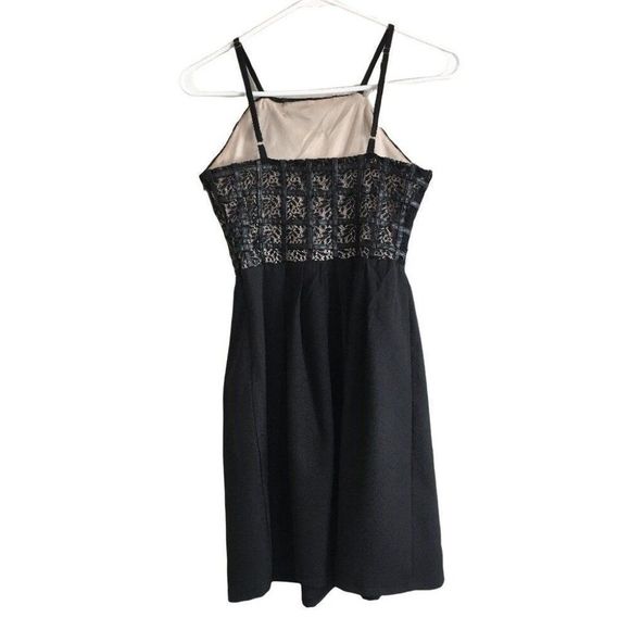 Missguided Skater Dress Size 2 US XS 9799 Black - Picture 4 of 8